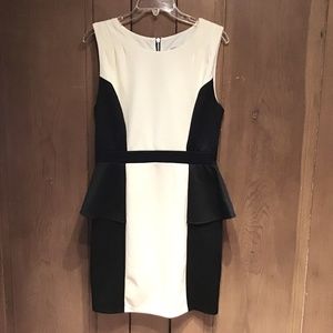 Bisou Bisou Black & White Dress Size 10